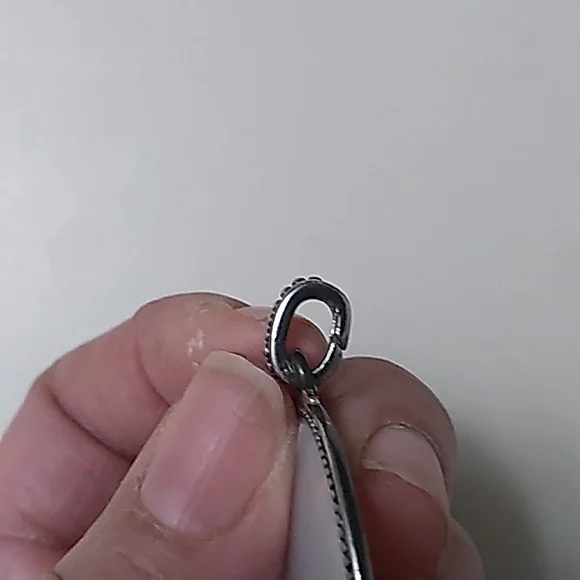 Vintage Silver Opal Pendant - Picture 4 of 5